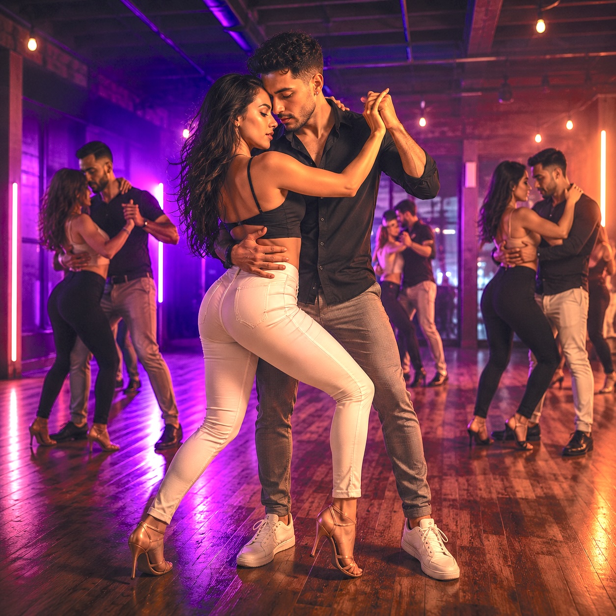 Dancers at The Flow Room