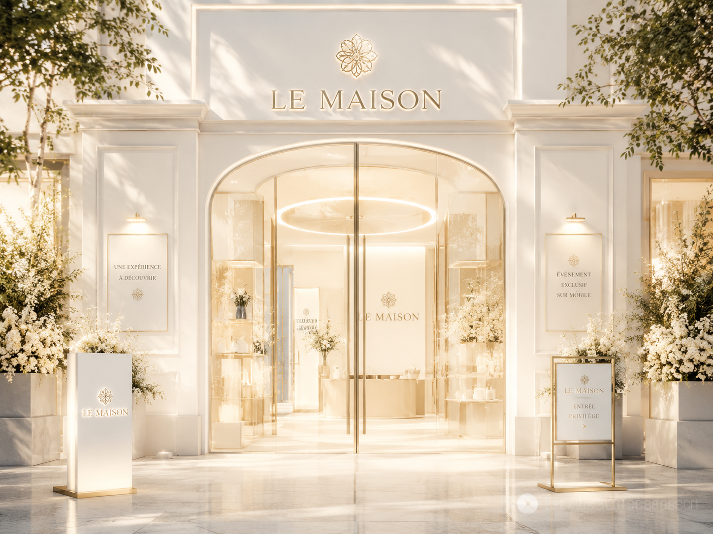 Entrada conceptual a Le Maison