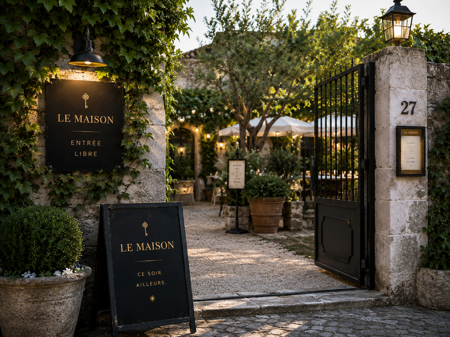 Detalle visual de Le Maison